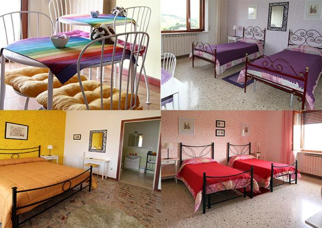 Postel nebo postele na pokoji v ubytování B&B L'Armonia