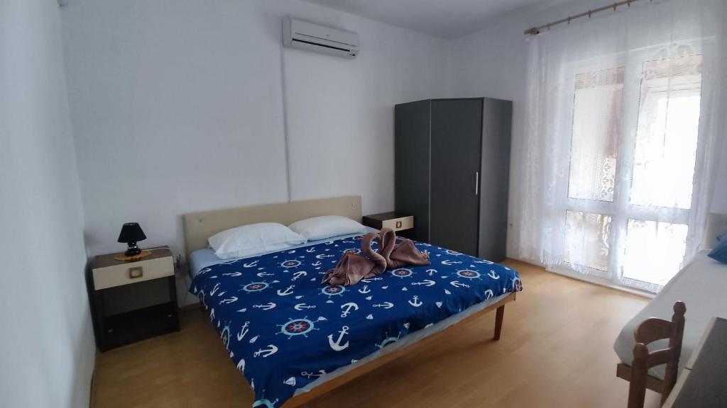 Postel nebo postele na pokoji v ubytování Villa Franić