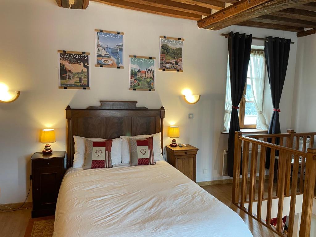 Postel nebo postele na pokoji v ubytování Maison de Jardin - Confort, commodité, bien équipé