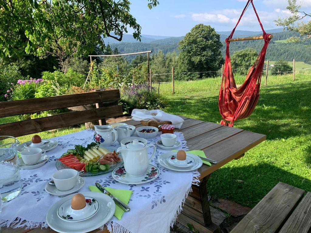 Zahrada ubytování Ferienhaus Koglegg