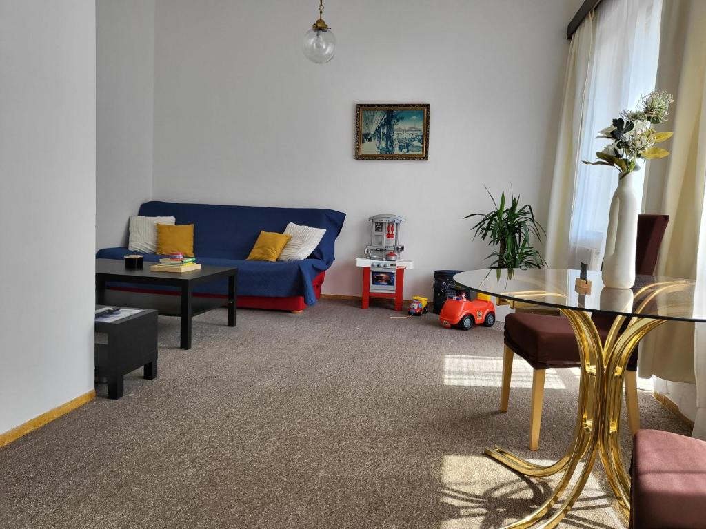 Posezení v ubytování Hotel Lužná