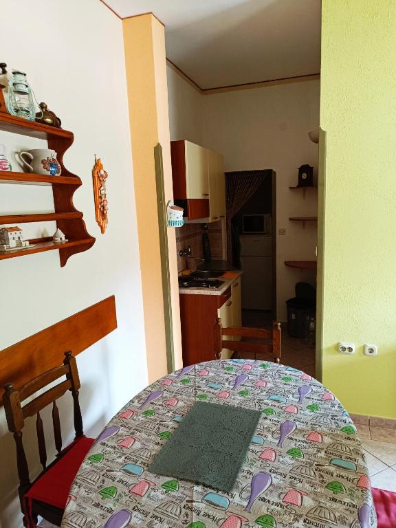 Kuchyň nebo kuchyňský kout v ubytování Casetta Olivetta