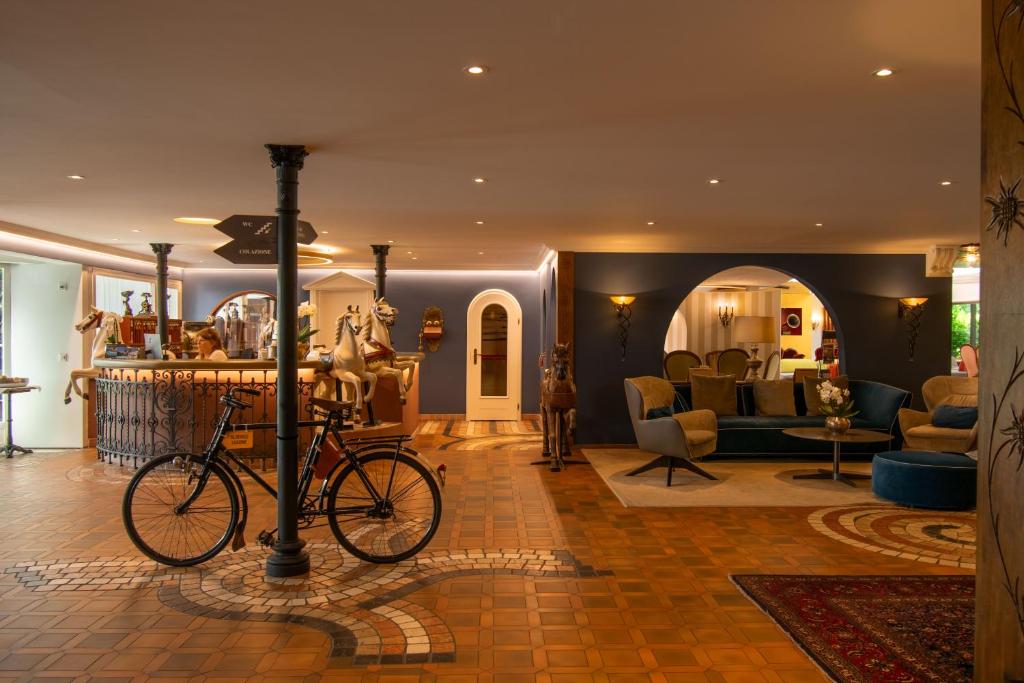 Posezení v ubytování Albergo Losone