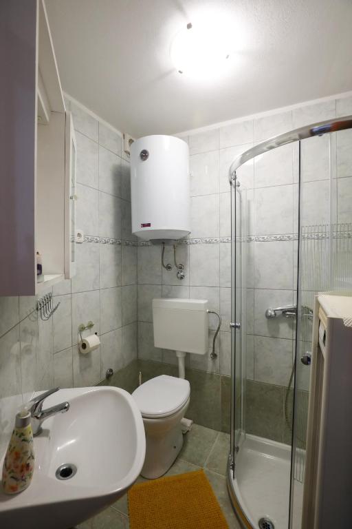 Koupelna v ubytování Apartment Matija