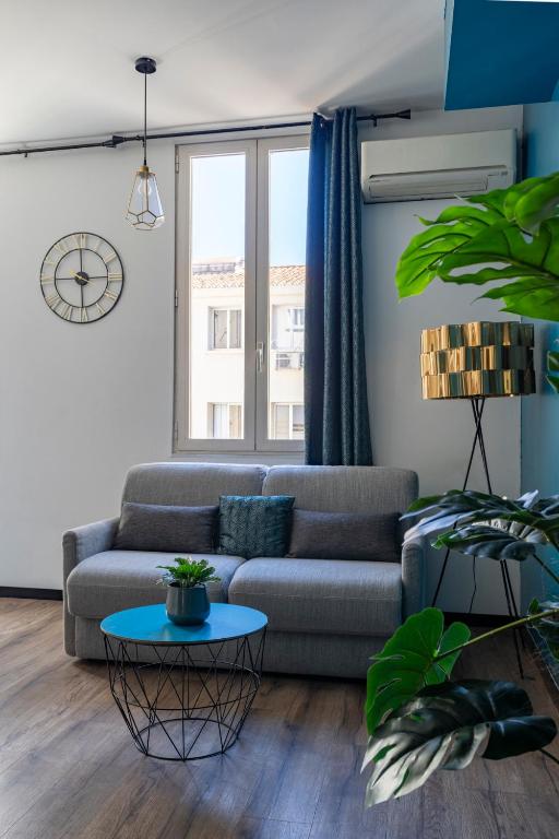 Posedenie v ubytovaní Au cœur du Vieux-Port