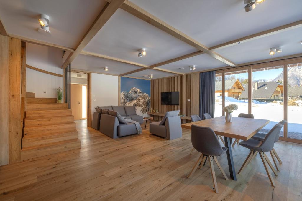 Posezení v ubytování House Natura Triglav