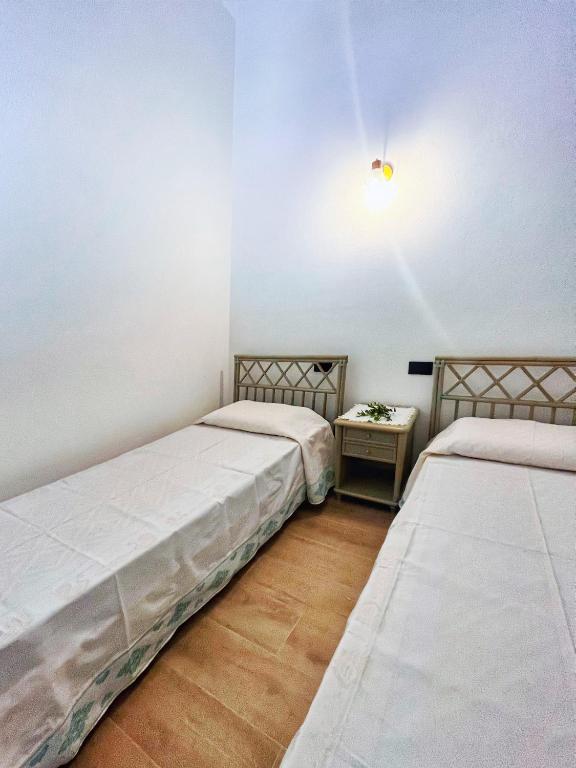 Postel nebo postele na pokoji v ubytování Ichnos experience room