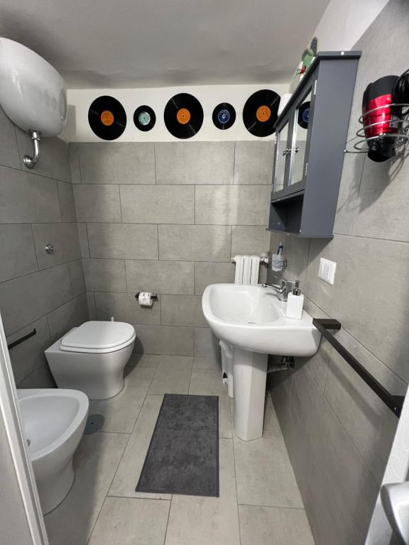 Koupelna v ubytování Domus Isidis room