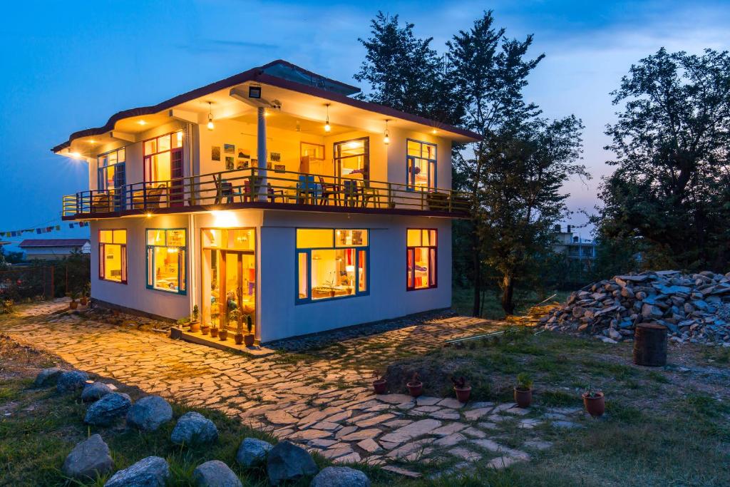 Budova, kde se hostel nachází