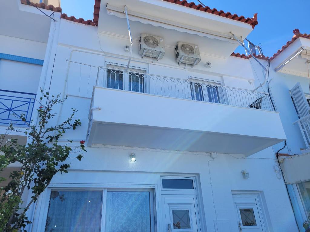 Budynek, w którym mieści się apartament