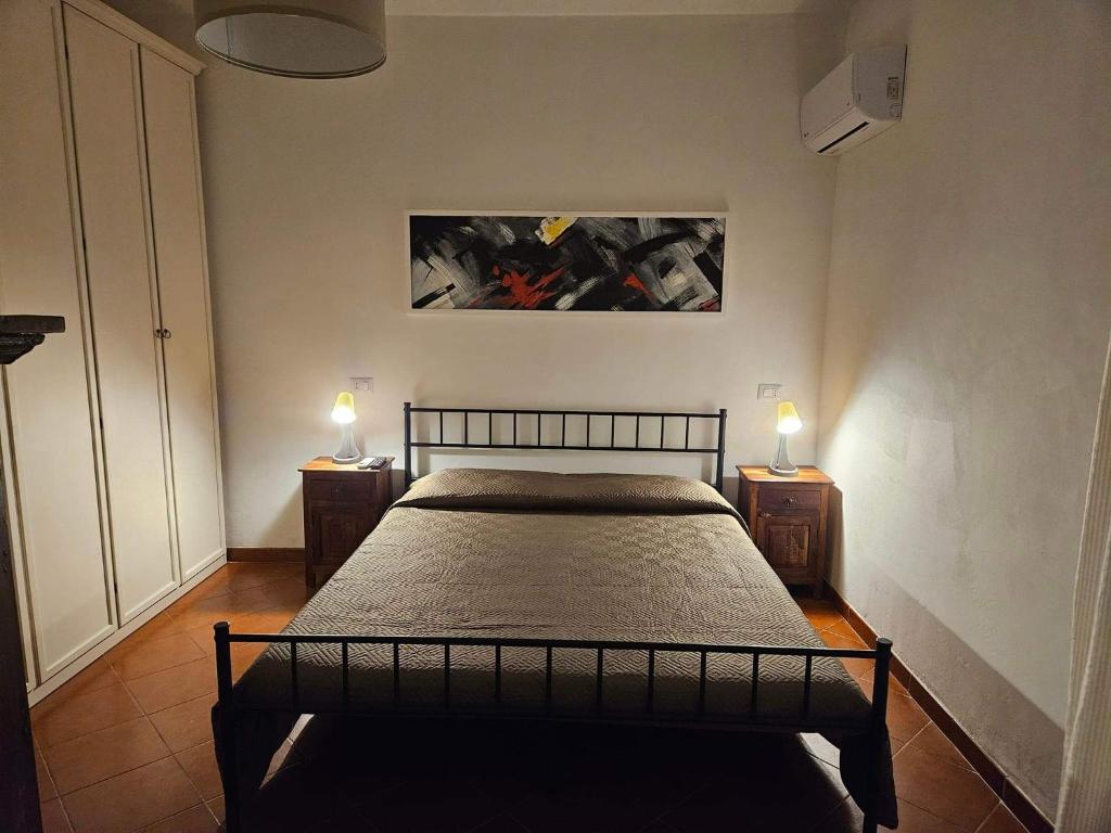 Postel nebo postele na pokoji v ubytování Quattro Olive