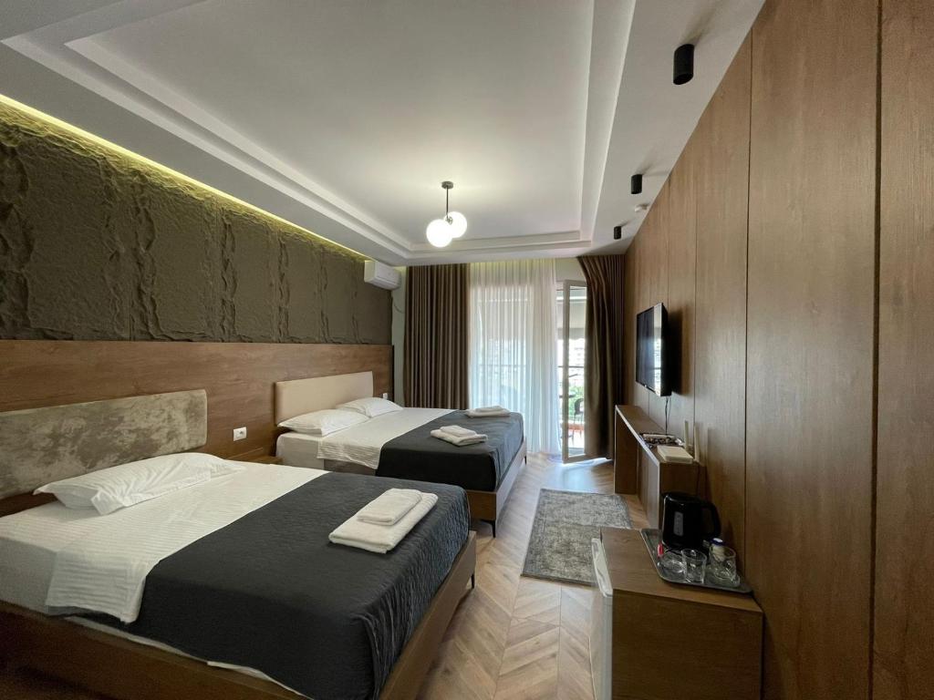 Postel nebo postele na pokoji v ubytování Your Apart Hotel