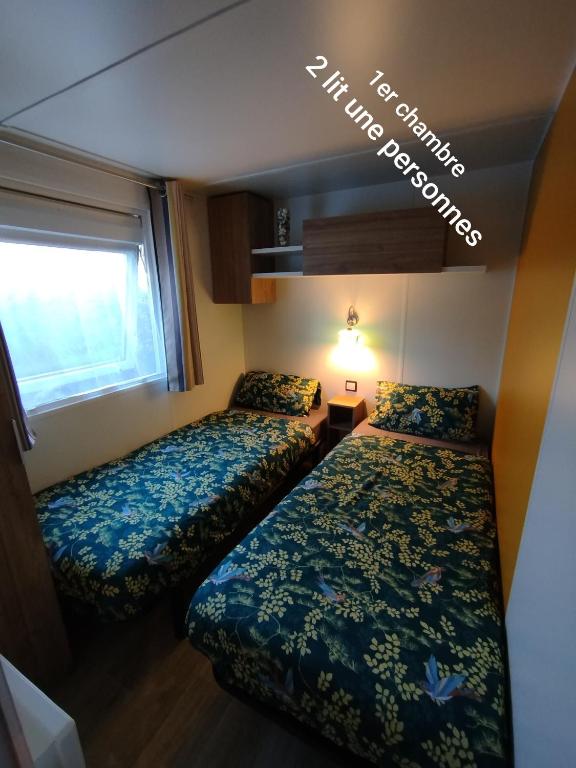 Postel nebo postele na pokoji v ubytování Chez thomas et Stéphane