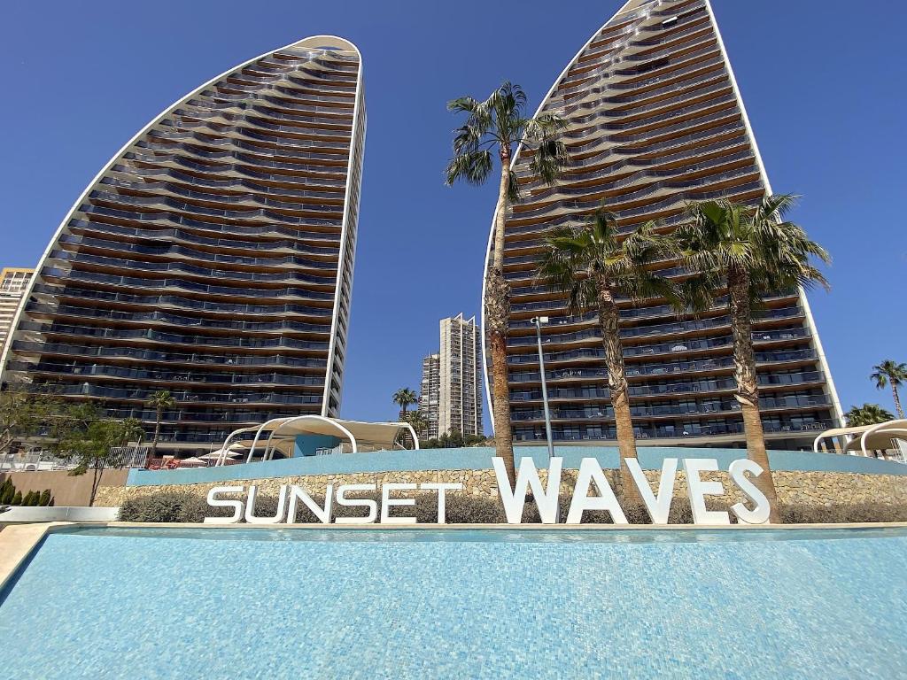 Fotografie z fotogalerie ubytování Lujoso apartament con impresionantes vistas al mar v destinaci Benidorm