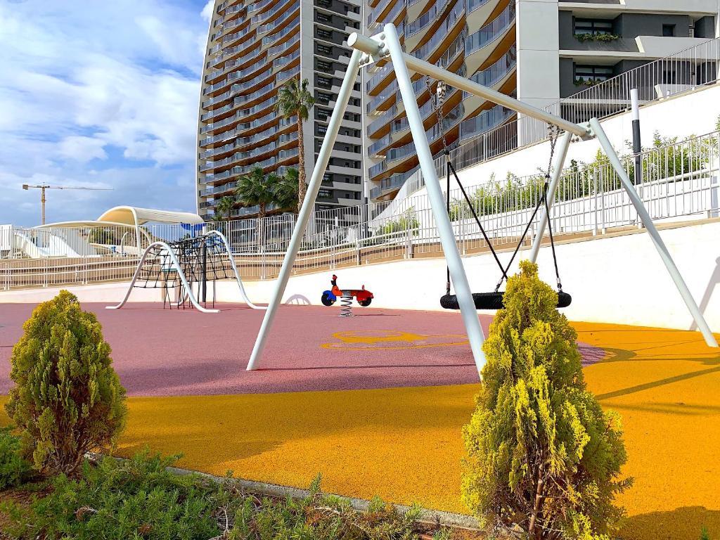 Fotografie z fotogalerie ubytování Lujoso apartament con impresionantes vistas al mar v destinaci Benidorm
