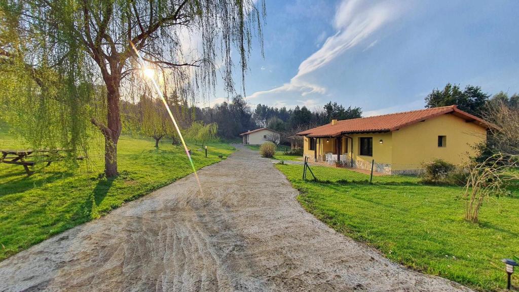 Zahrada ubytování Complejo Rural El Mirador de Ovio