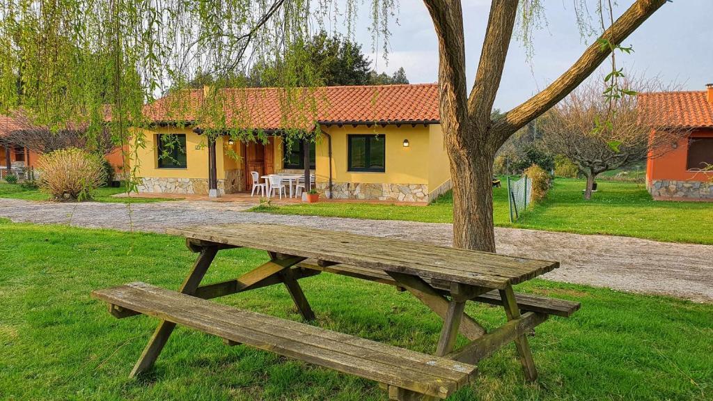 Zahrada ubytování Complejo Rural El Mirador de Ovio