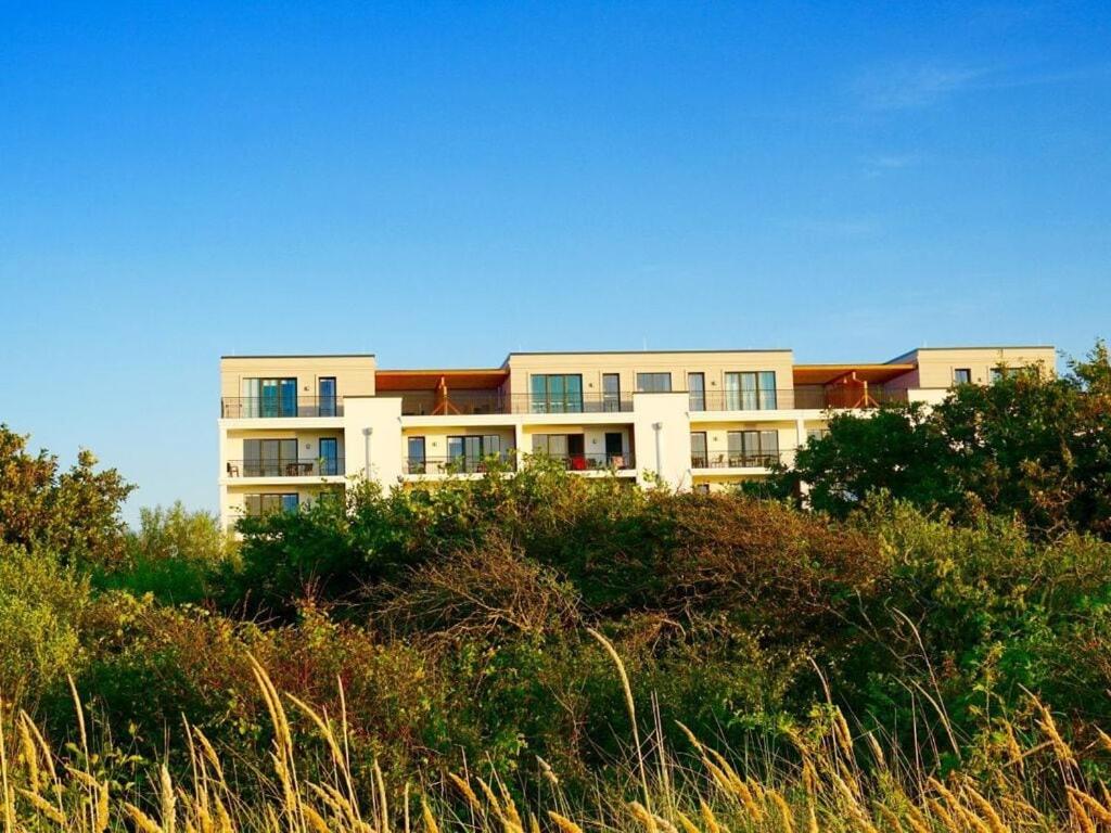 Bygningen som feriehuset ligger i