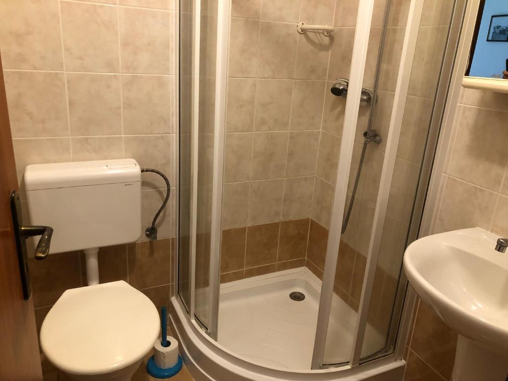 Vannituba majutusasutuses Hotel Bartošovice