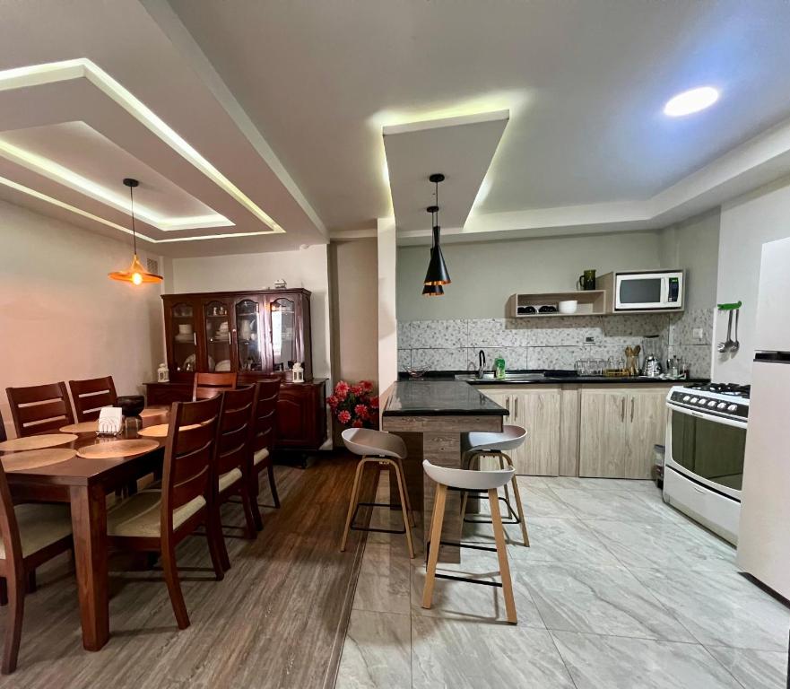 Kuchyň nebo kuchyňský kout v ubytování Martita's Home