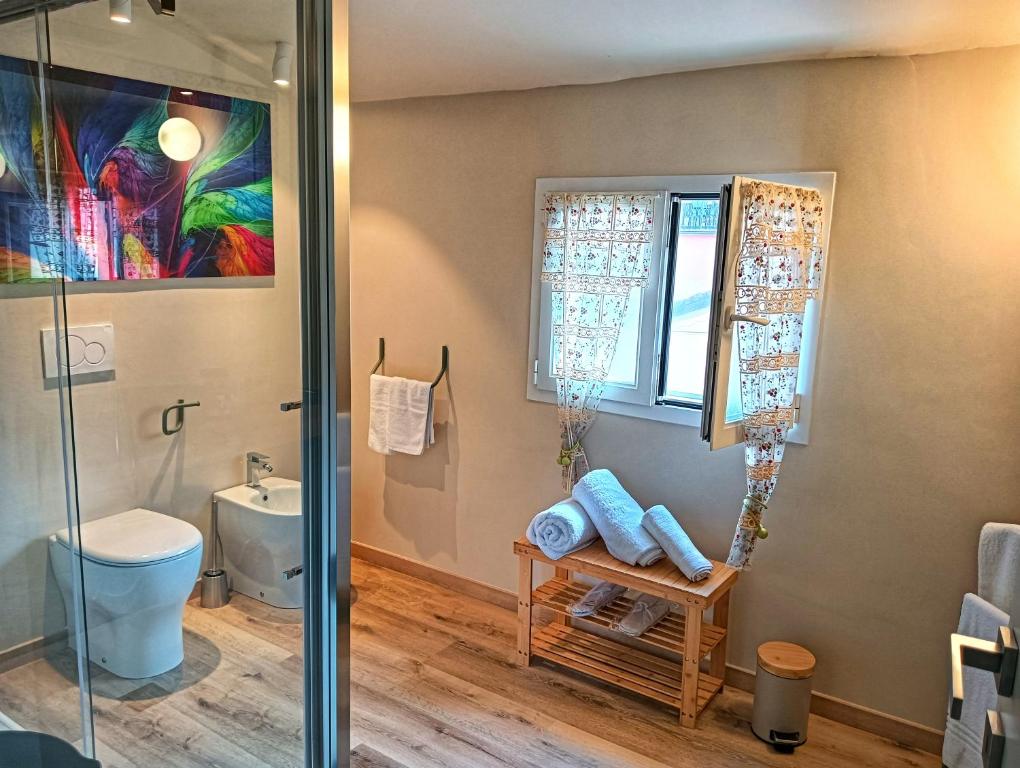 Koupelna v ubytování Bed&Breakfast Villa Devoto" La Torretta"
