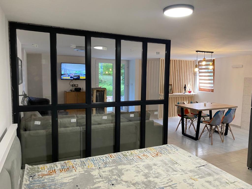 Postel nebo postele na pokoji v ubytování Apartman Vesna