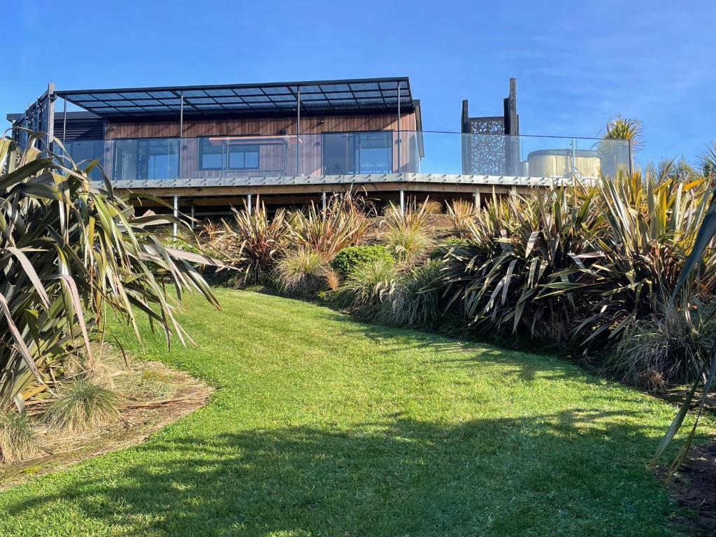 Zahrada ubytování Mangorei Heights - New Plymouth