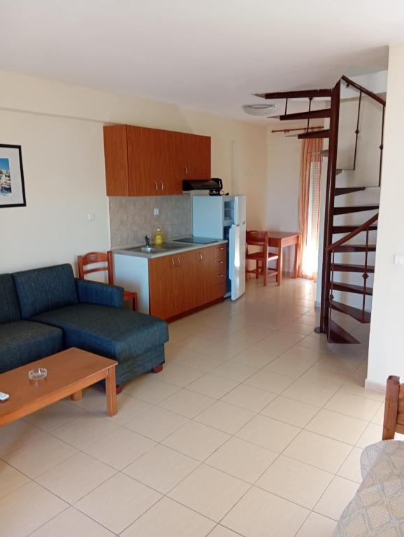 Kuchyň nebo kuchyňský kout v ubytování Apartments Gregory & George