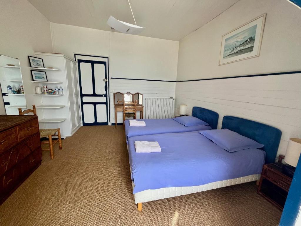 La Villa Ker Mat - Chambre Lits Jumeaux Avec Vue Sur Mer