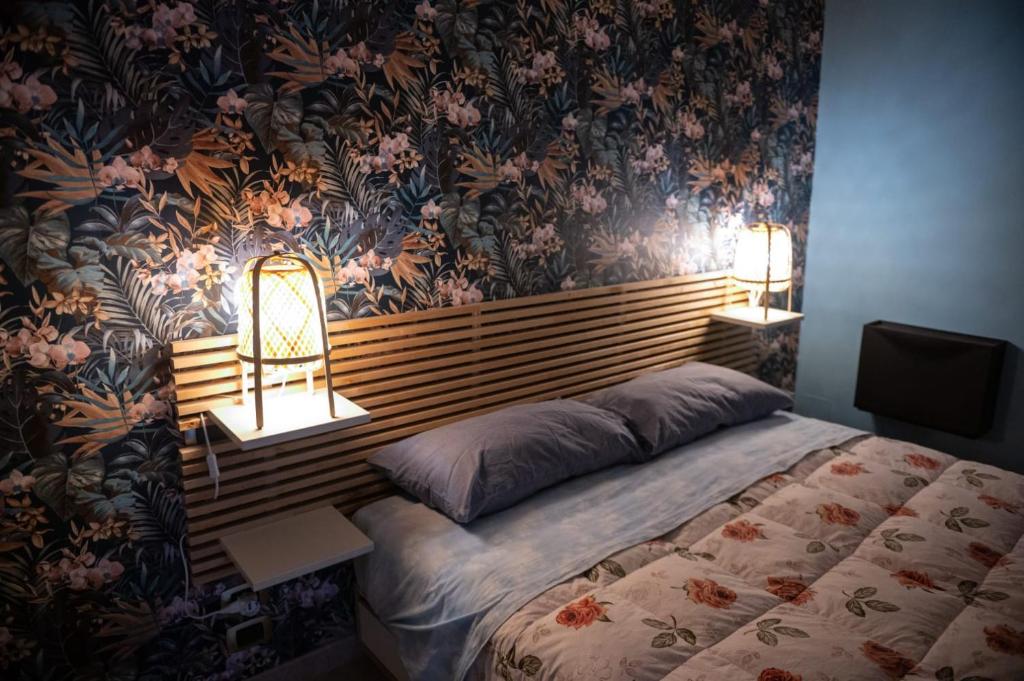 Postel nebo postele na pokoji v ubytování La taverna