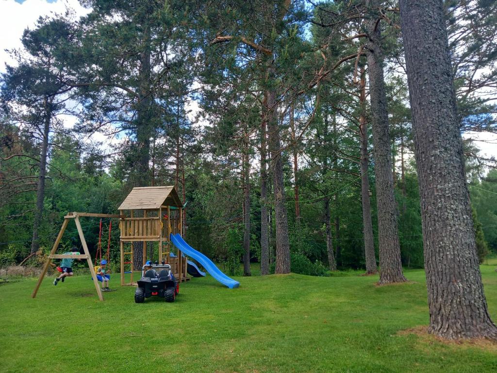 Herní místnost nebo prostor pro děti v ubytování Guest House in Holmedal