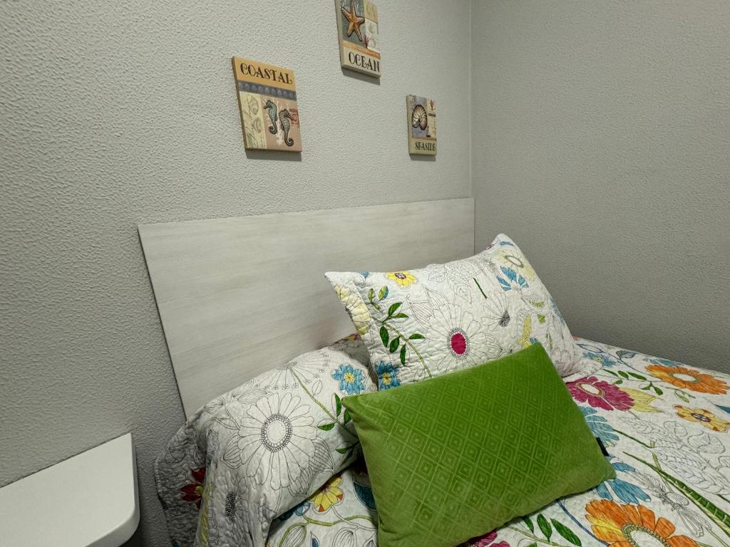 Postel nebo postele na pokoji v ubytování Tolería Miramar
