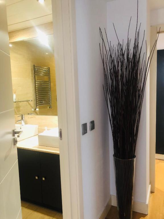 Koupelna v ubytování Habitacion con baño privado