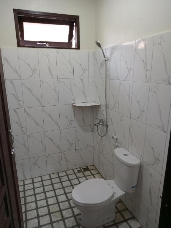 Koupelna v ubytování Talpe villa