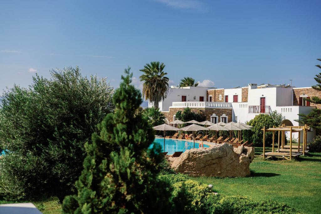 Bazén v ubytování Aegean Palace nebo v jeho okolí