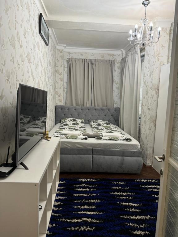 TV a/nebo společenská místnost v ubytování Timmy Apartment Ostrovni 4 Prague 1