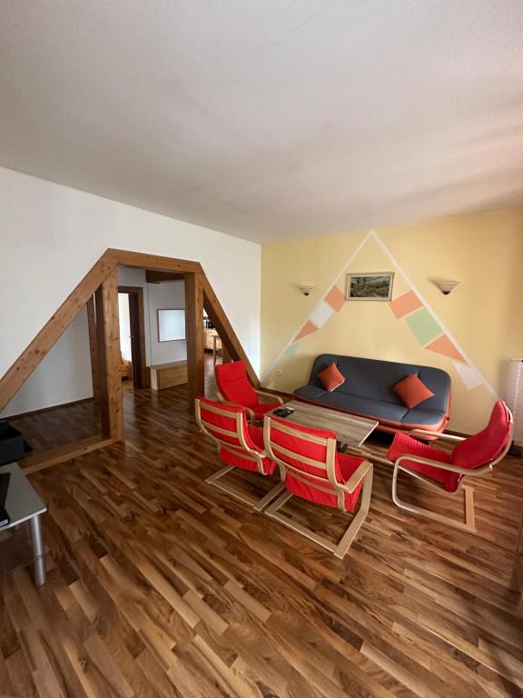 Posezení v ubytování Apartmán na horách