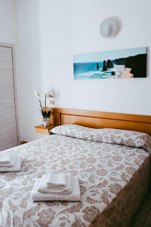 Postel nebo postele na pokoji v ubytování Hotel Paglierani - Nuova gestione 2024