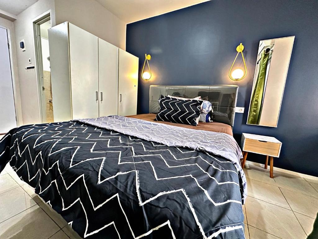 Nordic Studio Bedroom Free Netflix at Greenbay Pluit Baywalk