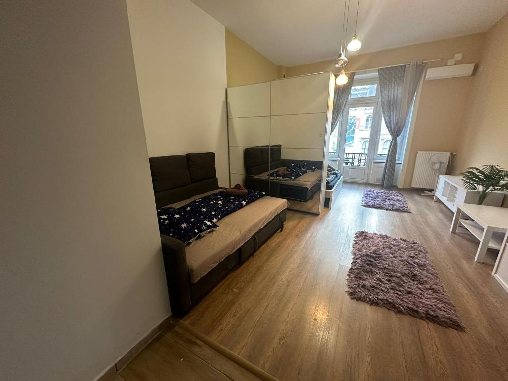 Et tv og/eller underholdning på Grand View Apartment