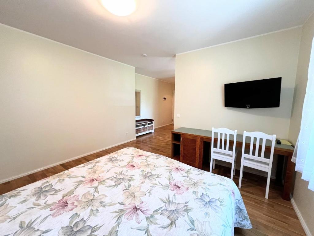 TV a/nebo společenská místnost v ubytování Tulbi Guesthouse