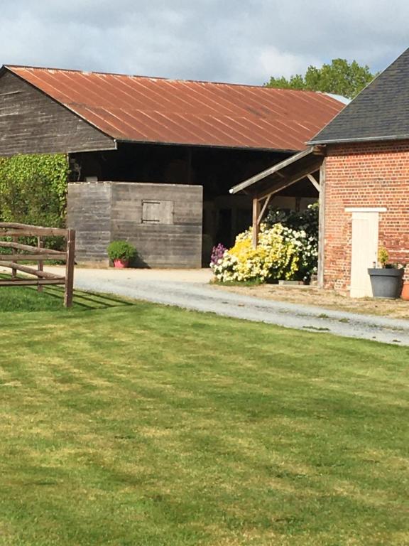 Zahrada ubytování B&B Haras de la Cour Fleury