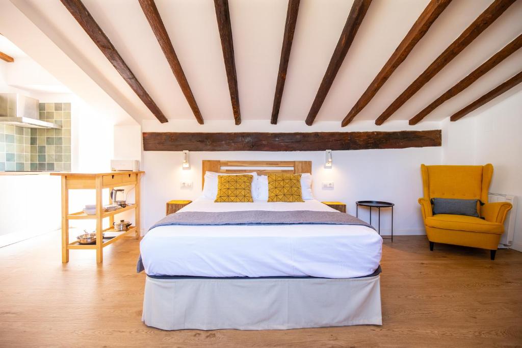 Posteľ alebo postele v izbe v ubytovaní Casa Bitibau