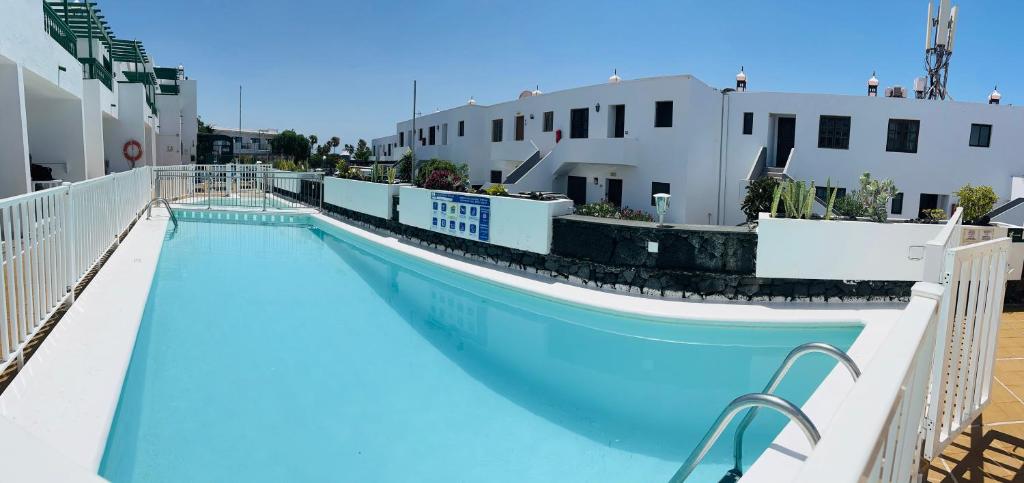 The swimming pool at or close to -MONTORIAN Apartments -LANZAROTE