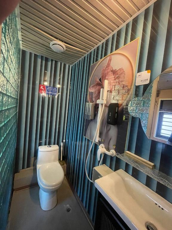 Koupelna v ubytování 榆迪賓館 YUTIK Guesthouse