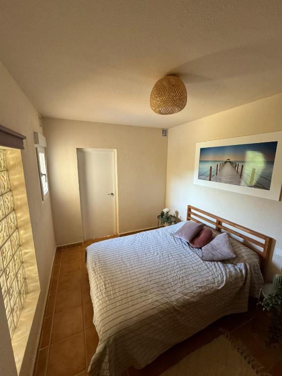 Postel nebo postele na pokoji v ubytování Villa Sunset Orihuela Costa