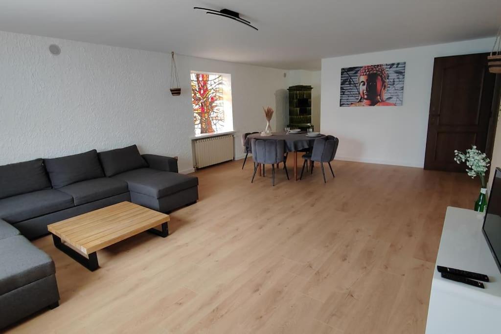 Posezení v ubytování Appartement spacieux 75m2