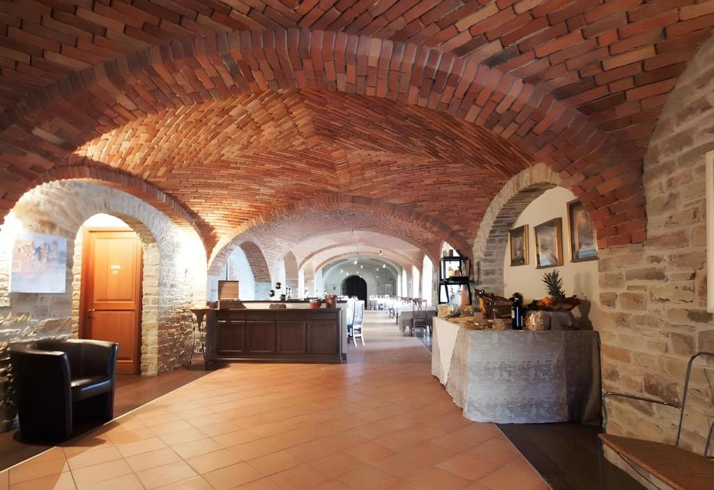 Posezení v ubytování Il Castello di Bubbio