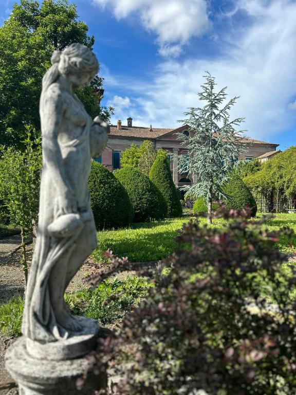 Zahrada ubytování Il Castello di Bubbio