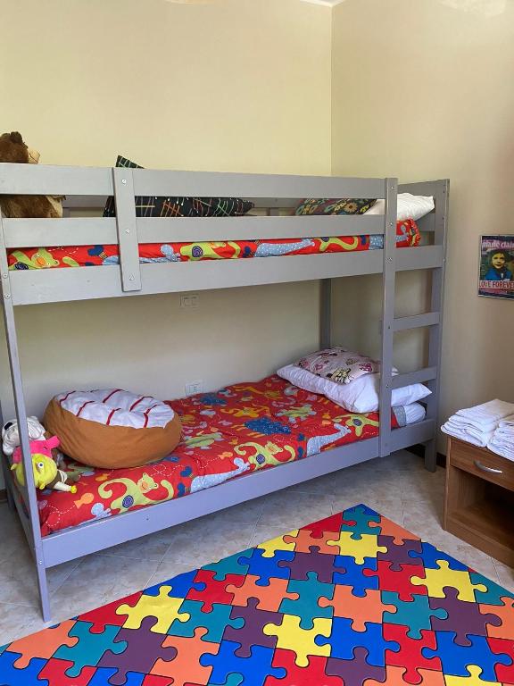 Postel nebo postele na pokoji v ubytování Casolare di Adele